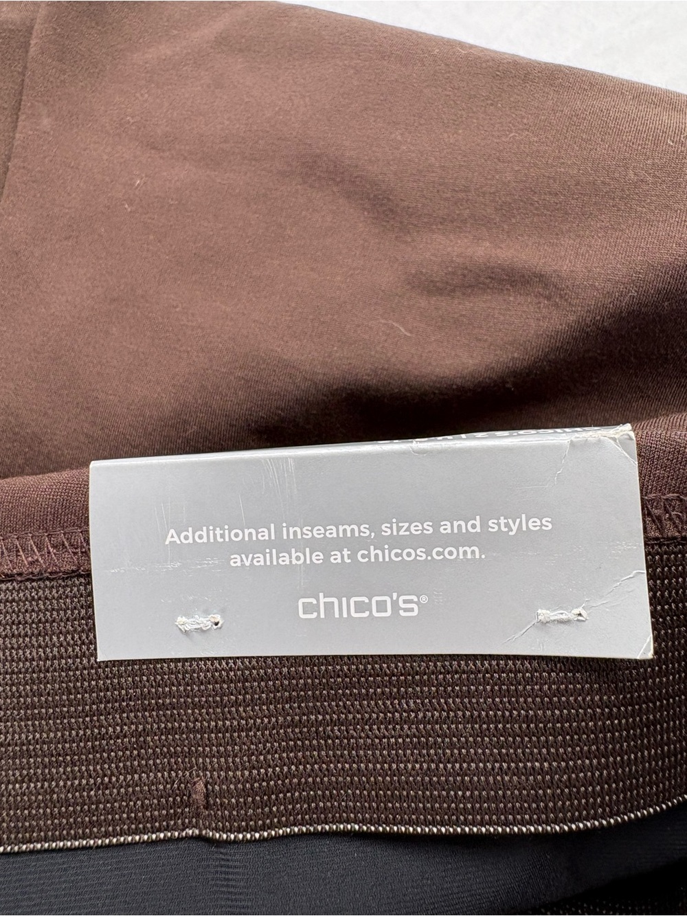 NWT Chico’s So Slimming Juliet Ankle Pants Size 2 Double Espresso Brown - Picture 5 of 7